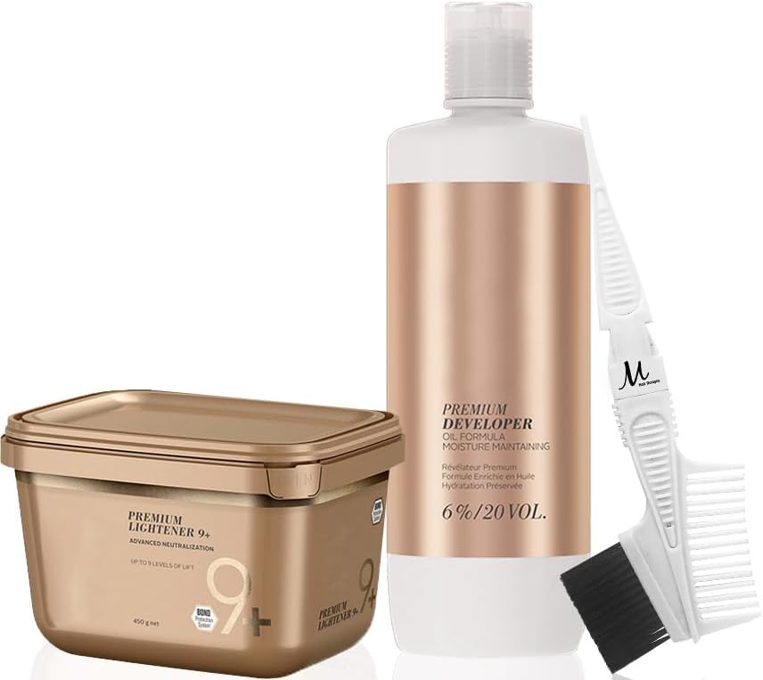 Amazon.com: Blonde Me Lightener 9+ Premium Bleach 450 grams, BlondeMe ...