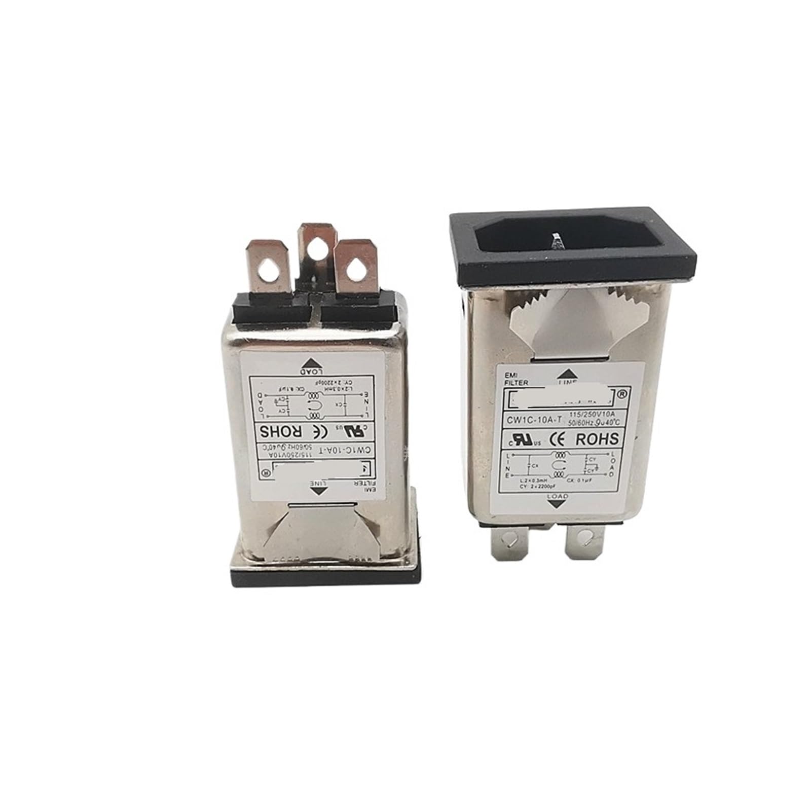 Power Filter CW1B-10A-T 10A 6A CW1B-06A-T(CW1C -10A -T Upper and Lower Cards)