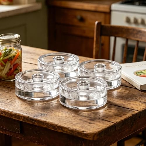Poids de fermentation en verre avec poignée pour immersion parfaite