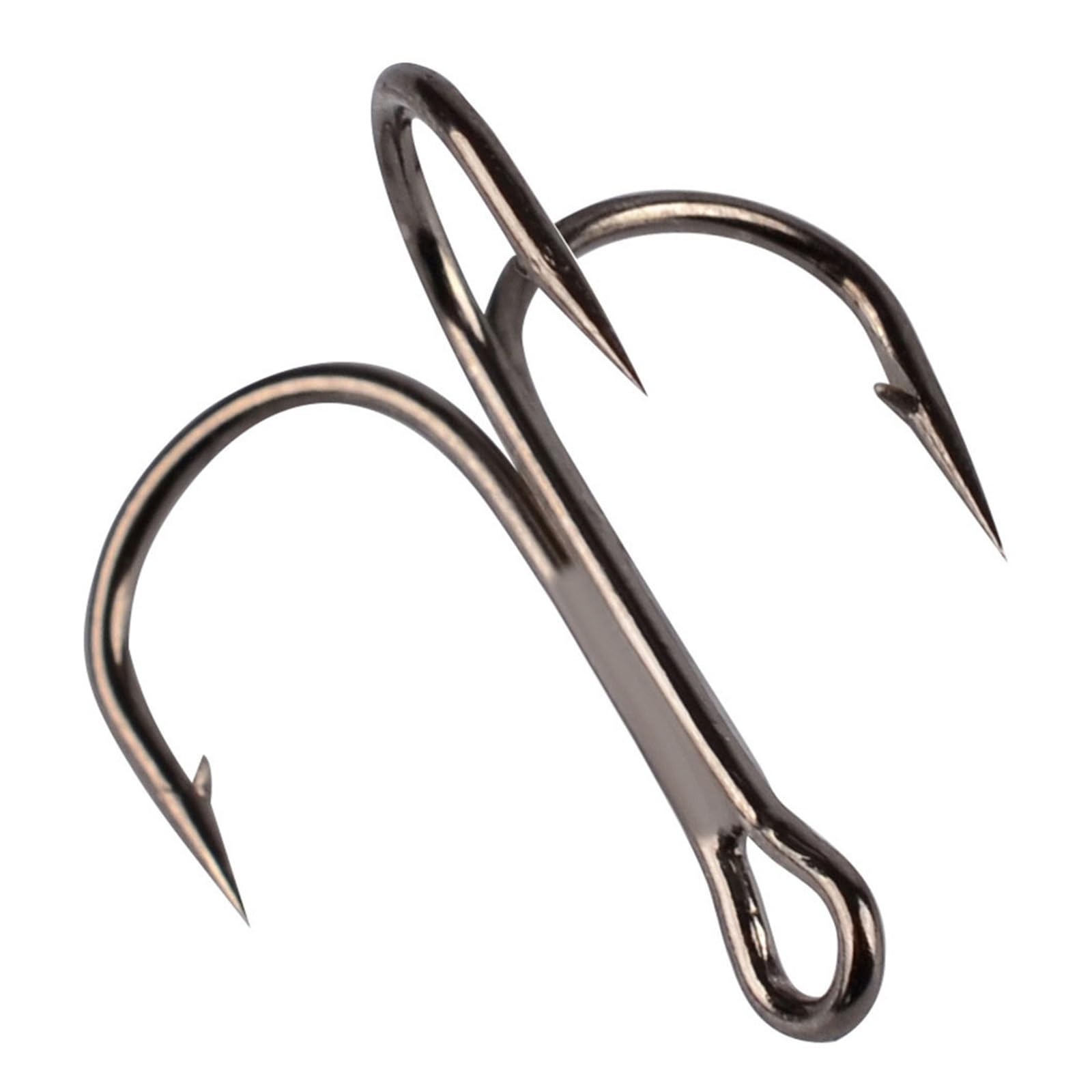 Amo da Pesca, Ami da Pesca, Gancio di Ancoraggio Super affilato di qualità, Misura #1-14# Ami da Pesca in Mare Amo Triplo Ami tripli for la Pesca Anzol De Pesca 100 Pezzi (Color : 30)