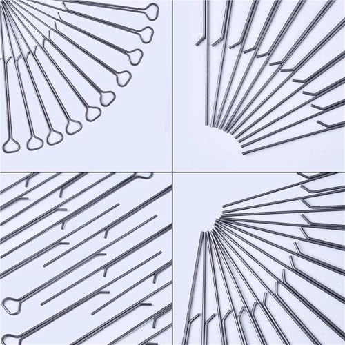 10 Clips para Centrar Mechas de Velas 11 cm miniatura 7