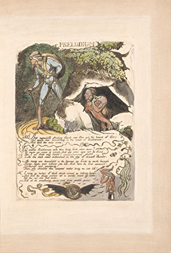 Cuadro William Blake Preludium mediano | Decoración de pared mate