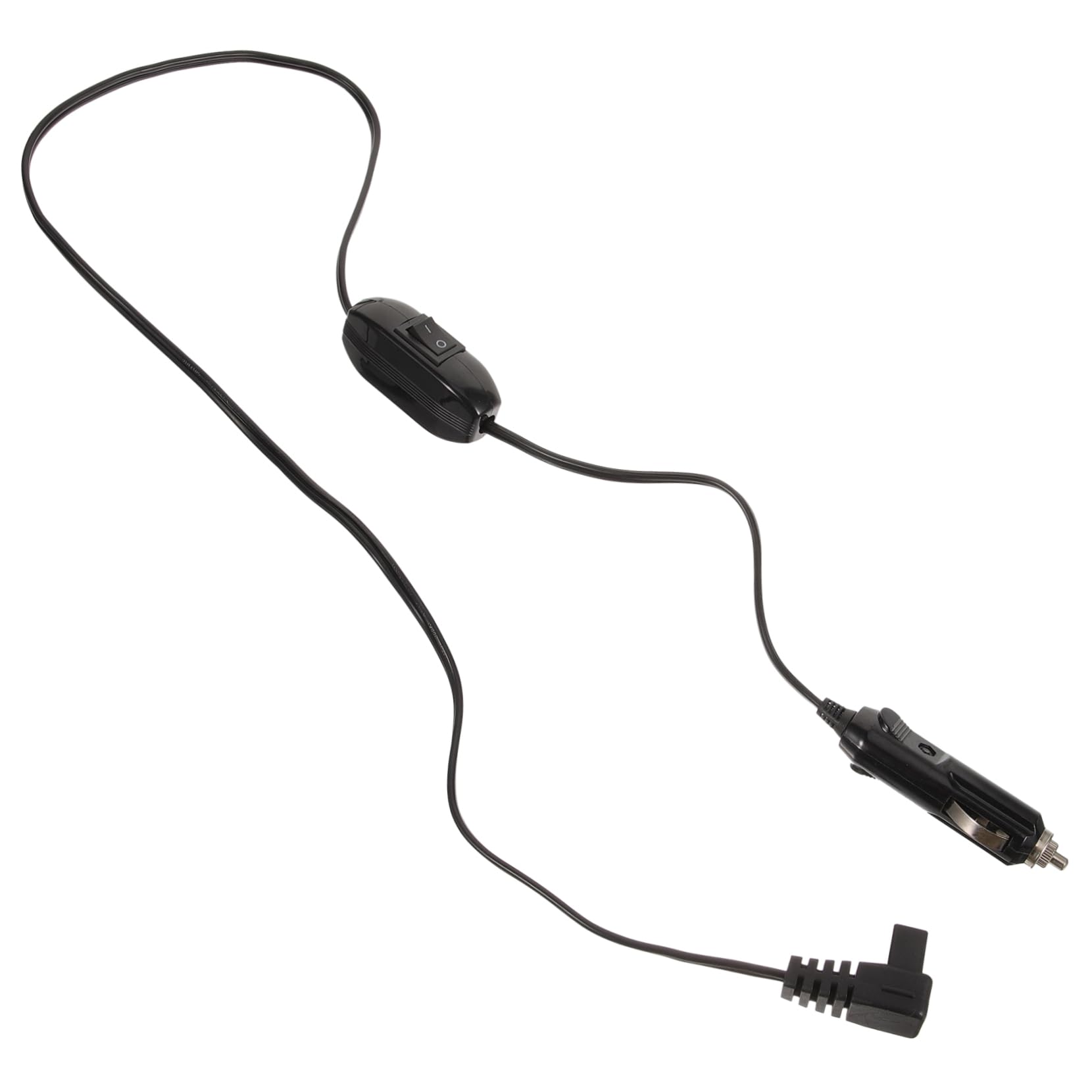 Zerodeko Car Fridge Power Cable with Switch Compatible Power Supply for Car Refrigerators Stable Output Easy Plug and Play Design for Daily Use