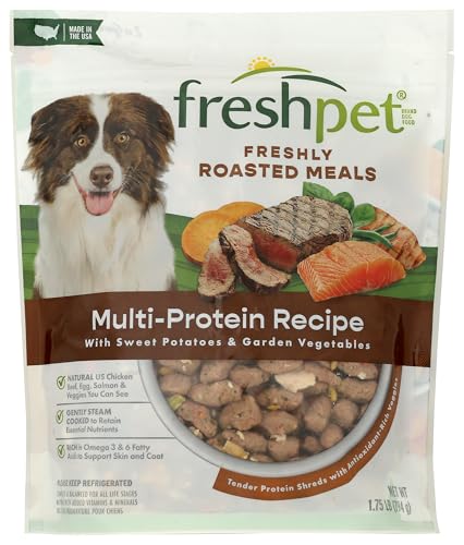 Freshpet Select Multi-Protein Complete Meal: Chicken Beef Egg & Salmon Recipe for Dogs