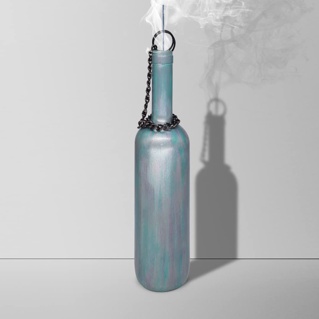 Amazon.com: Sermo Glass Smoking Bottle Incense Holder Burner