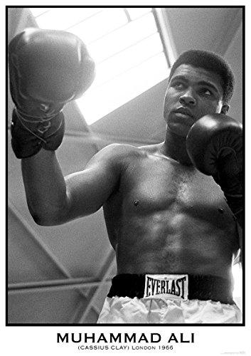 Close Up Poster Muhammad Ali - London 1966 (84cm x 59,5cm)