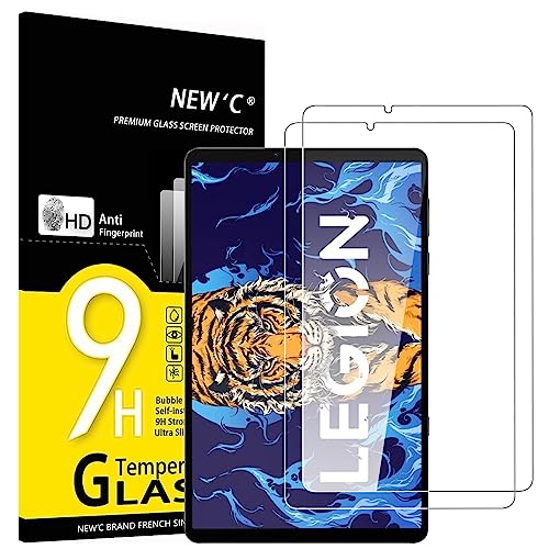 New'C 2 Pezzi, Pellicola Prottetiva Per Lenovo Legion Y700, Vetro Temperato , Senza Bolle, Durezza 9H, 0,33Mm Ultra Trasparente, Ultra Resistente