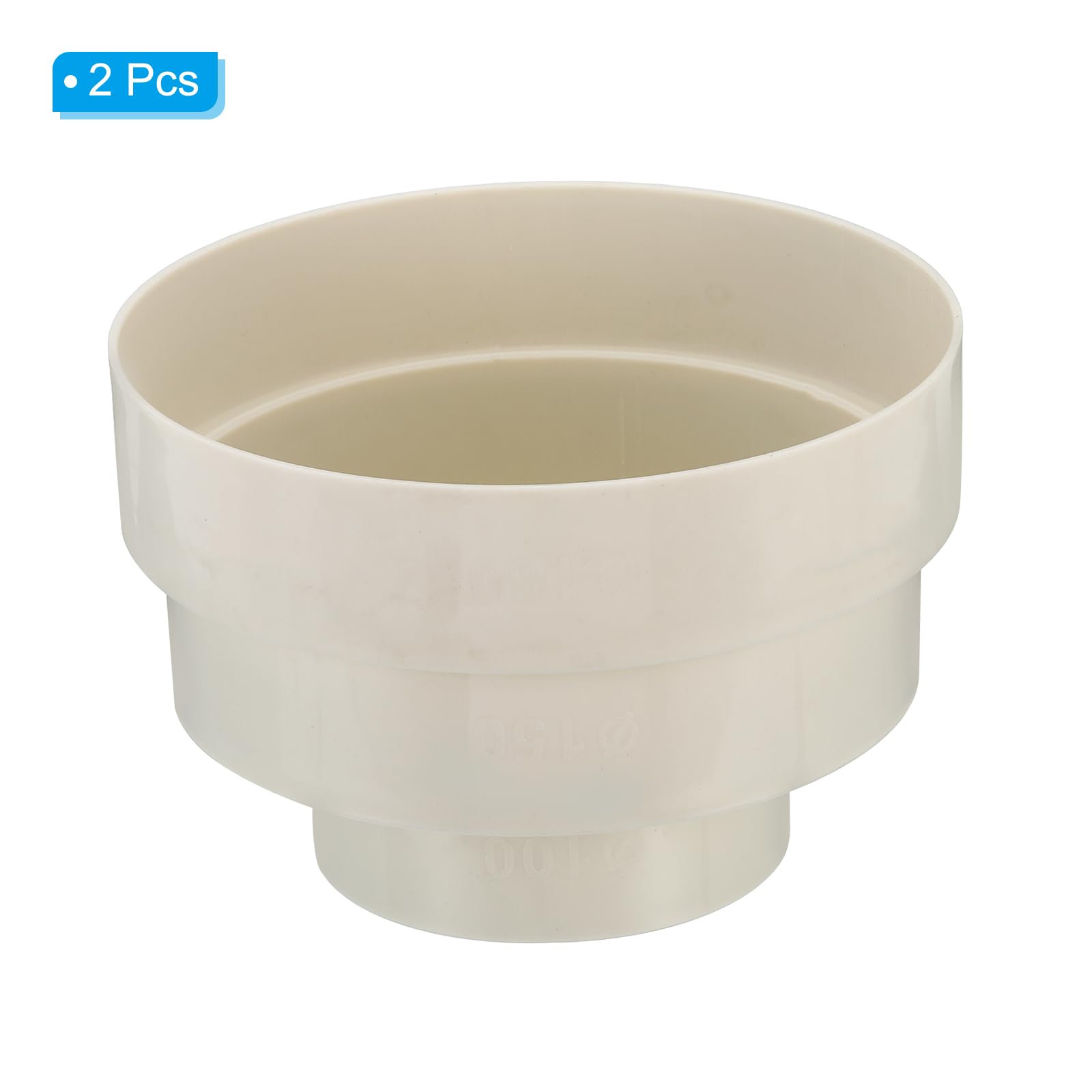 PATIKIL 6.5" to 6" to 4" Duct Reducer - Image 3