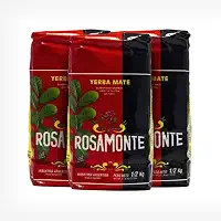 Kit 3 Erva Mate Argentina Rosamonte Tradicional 500g