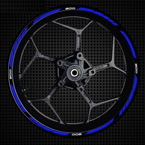 Autocollant Réfléchissant Adhésif Haute Visibilité pour Roue et Jante de Moto Kawasaki Z900