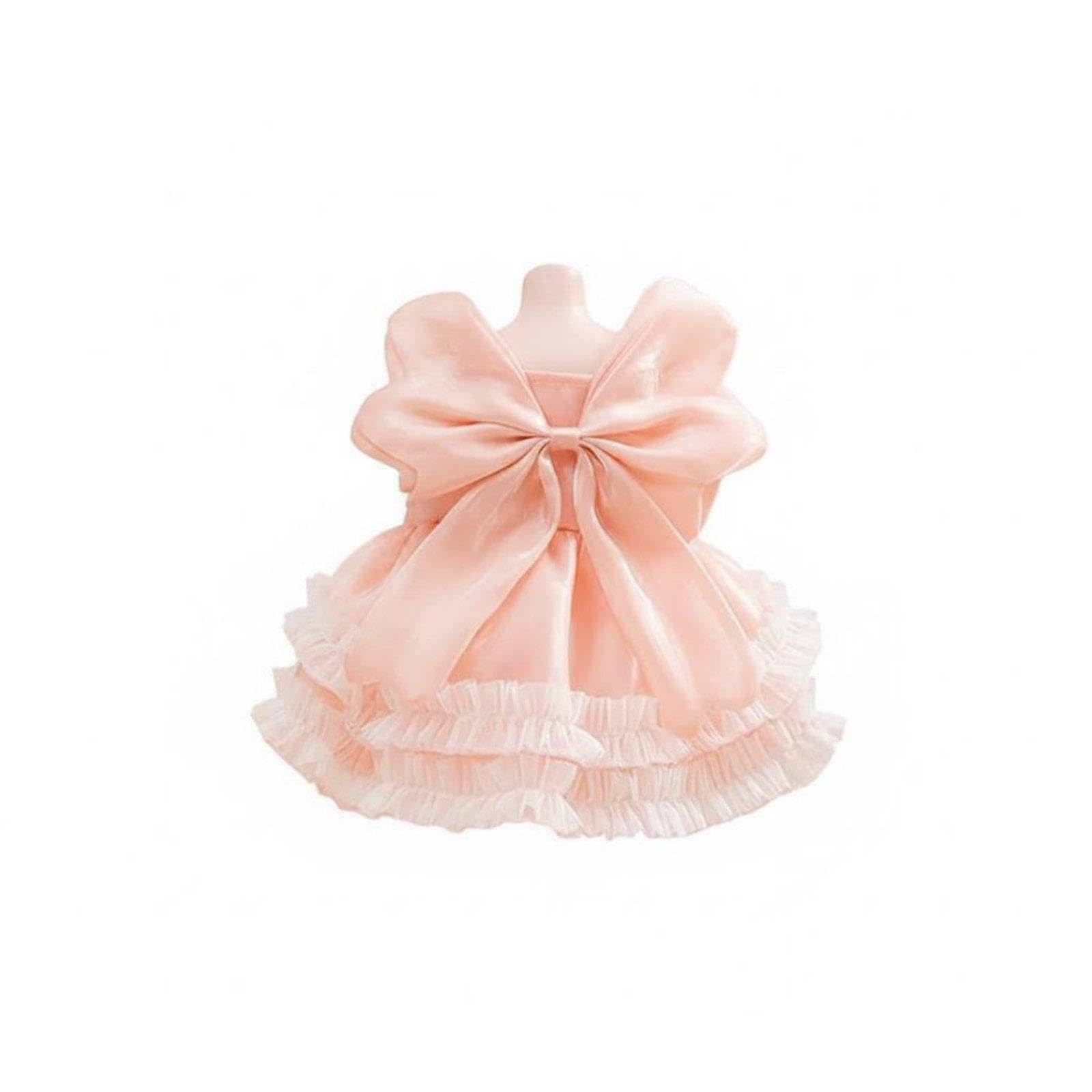 STYLEHEAVEN Furry Princess Dress Fairy Style Bowknot Pet Dress Layered Ruffles Small Dog Tutu Skirt for Cats, Parties, Photo Shoots Pink XL|Pet Supplies| Dog Supplies| Clothing & Shoes-image-24
