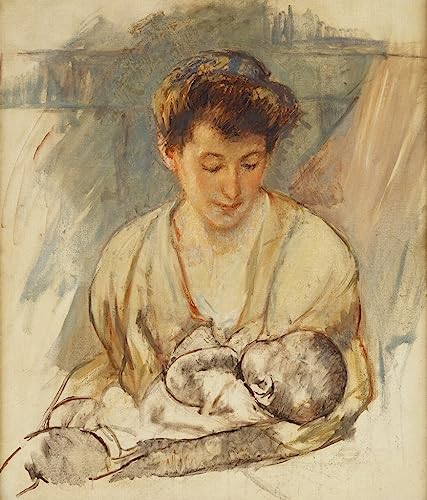 Affiche Impression Mère Rose Mary Cassatt salon chaleureux