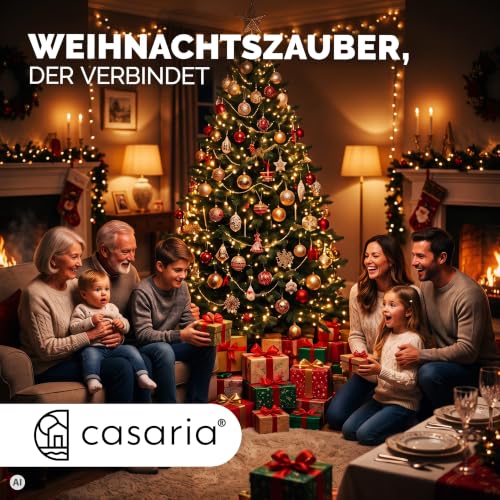 CASARIA Premium Weihnachtsbaum Künstlich XL 180cm – Ansicht 3