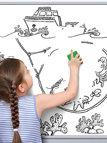 Image of 24Pcs Strong Magnetic Dry Erase Eraser, Classroom Must Haves, Wave Shaped | 4 Color Mini Whiteboard Eraser, Classroom Essentials for Kindergarten, Prek, Elementary, Office