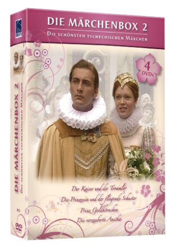 Die Märchenbox 2 (4 DVDs: Der Kaiser und der Trommler, Die Prinzessin und der fliegende Schuster, Prinz Goldkörnchen, Die verza - Mehr Infos/Bestellen