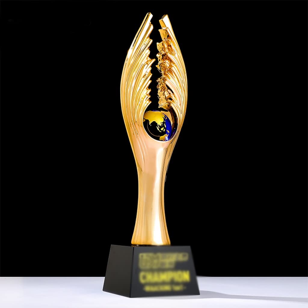 Coupes Trophée d'honneur d'entreprise Trophée De La Réunion Annuelle De L'entreprise Bénéfice Mutuel Et Souvenir Gagnant-Gagnant Trophée De Cérémonie De Remise des Prix Lettrage Gratuit