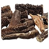 ANIMALUJOS - Snacks Naturales para Perros - Pack Variado Deshidratado 100% Natural - Premios Saludables para Masticar - Higiene Dental - Apto Todas Las Razas (Bolsa, Rumen de Ternera 500 Gr)