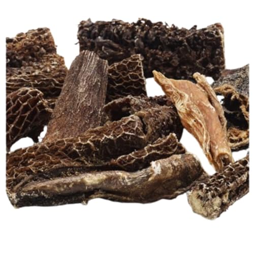 ANIMALUJOS - Snacks naturais para cães - pacote variado desidratado 100% natural - prémios saudáveis para mastigar - higiene dental, adequado todas as raças (bolsa, volume de vitela 500 g)