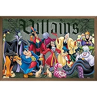 Amazon.com: Trends International Disney VIllains - Group Pose Wall