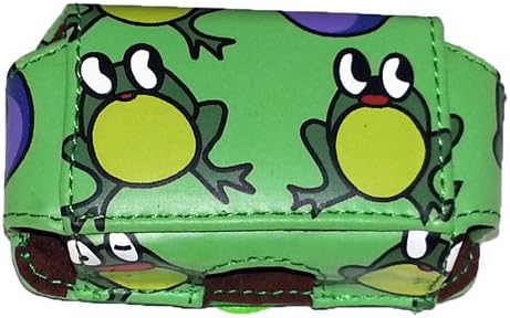 Bomba de insulina Carrying CaseBolsa Con Clip De CinturónCinturón Bucles Con Diseños únicos grande l395x w225 x d075 ranas 1