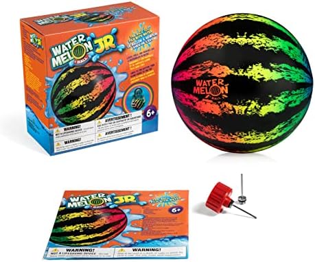 Watermelon Ball Pool Toys for Kids Ages 4-8 - 6.5" Inch Pool Ball for Children, Family - Swimming Pool Games, Water Football, Tag, Diving and Beach Ball Play - Fun Summer Toys & Pool Accessories