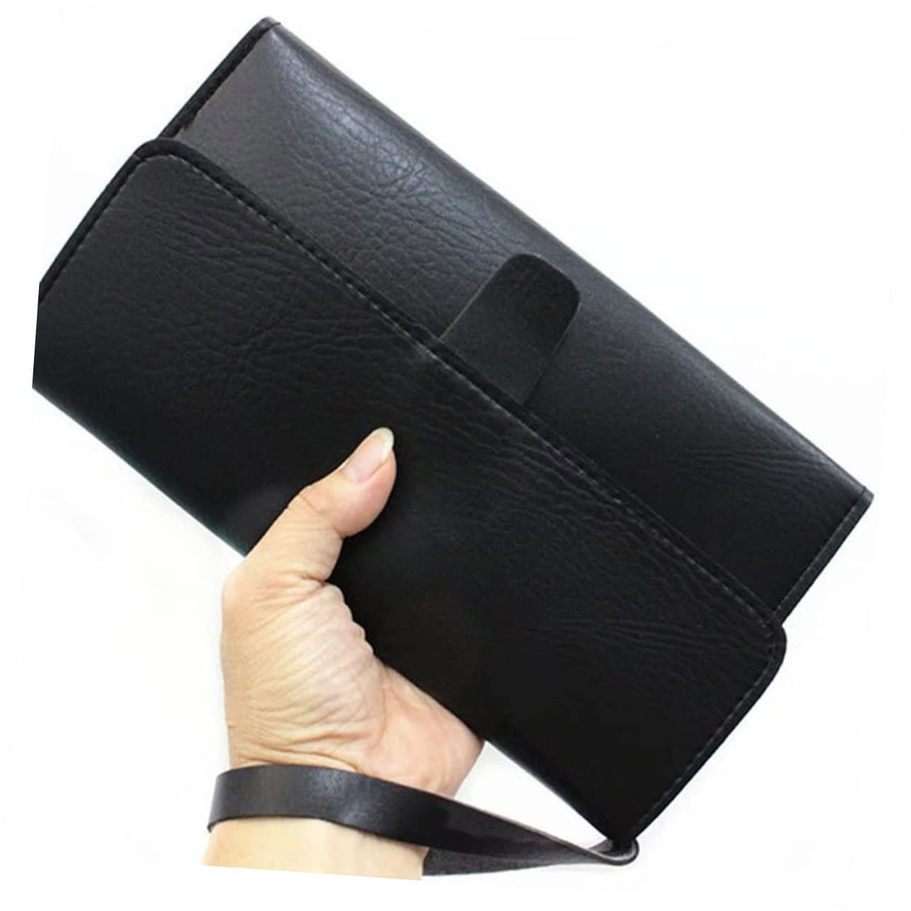 KALLORY Scissor Cut Hair Barber Kit Hair Bag Beauty Salon Equipment Scissor Organizer Durable