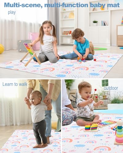 Tapis de jeu pour bébé antidérapant pour sécuriser ses chutes - 5