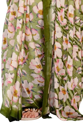 Image of MIRCHI FASHION Women Saree | Chiffon Floral Printed Lightweight Office Wear Sari with Blouse
