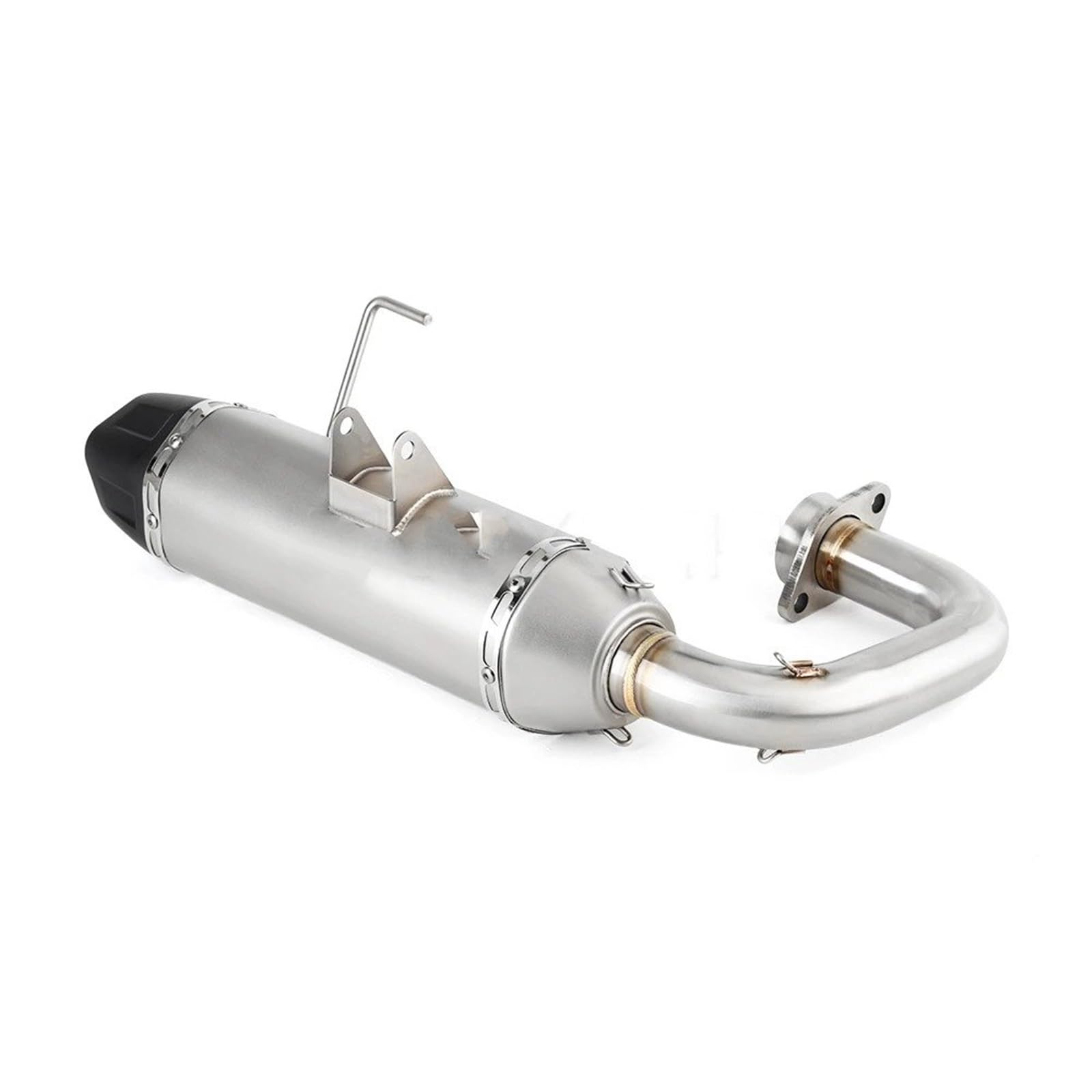 Motorrad Auspuff Schalldämpfer Für CF MOTO UFORCE 1000 Für CFMOTO 1000 2019-2024 Motorrad Slip-on UTV Auspuff Schalldämpfer Mit Verbindungsrohr