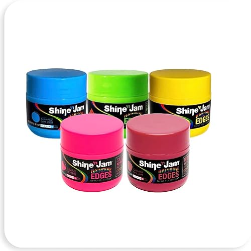 Shine N Jam Rainbow Edges, 5 piezas Colección