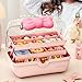 Caja de Almacenamiento para Accesorios de Pelo Niñas Imagen de Caja de Almacenamiento para Accesorios de Pelo Niñas