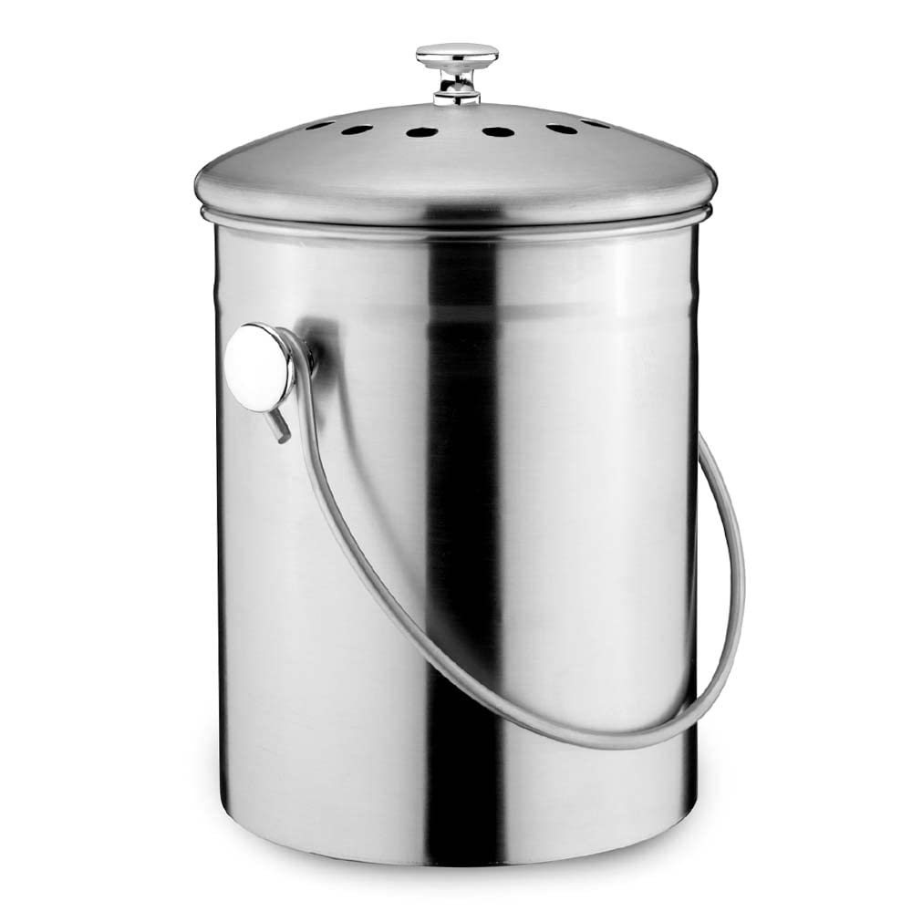 Biomüll-Abfalleimer 4,5 Liter inkl. Kohlefilter | Karl