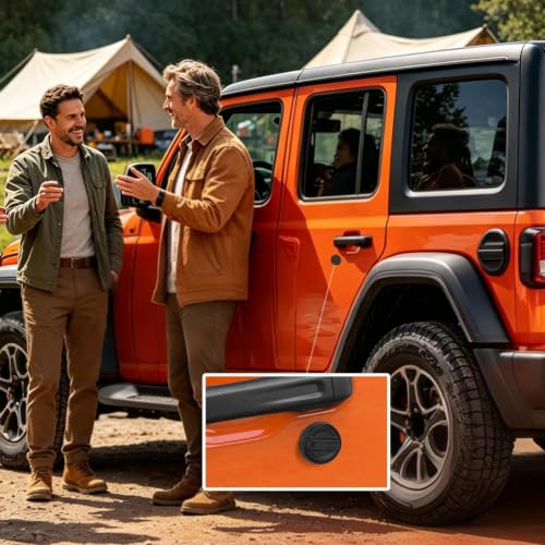 Caches de Serrure de Porte Auto Idéals pour Road Trips Voyages et Trajets Quotidiens