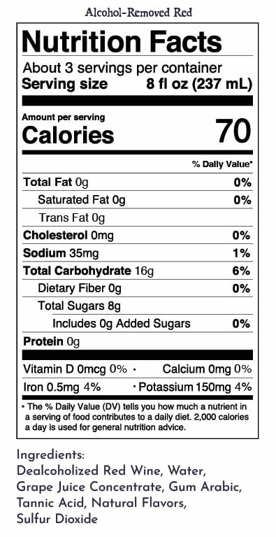 Miniatura 2 de Missing Thorn Vino de Malbec rojo con eliminación de alcohol de Aaron Pott  Sip Clean vino sin alcohol con ricas notas de cereza negra y ciruela