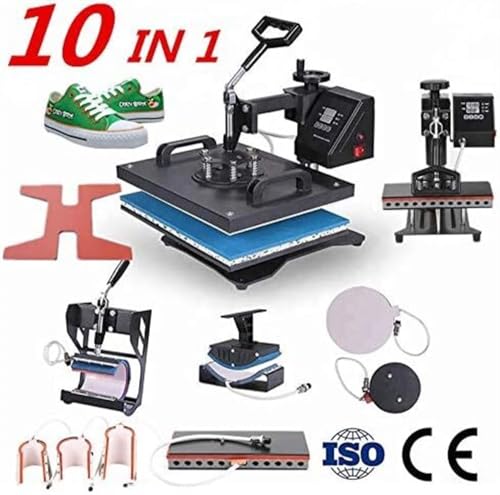 Máquina de prensa térmica 10 en 1 para sublimar miniatura 5