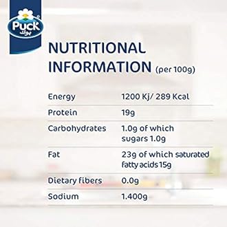 Puck Cheese 6 Sticks, Dark Blue & White, Medium, 108 g