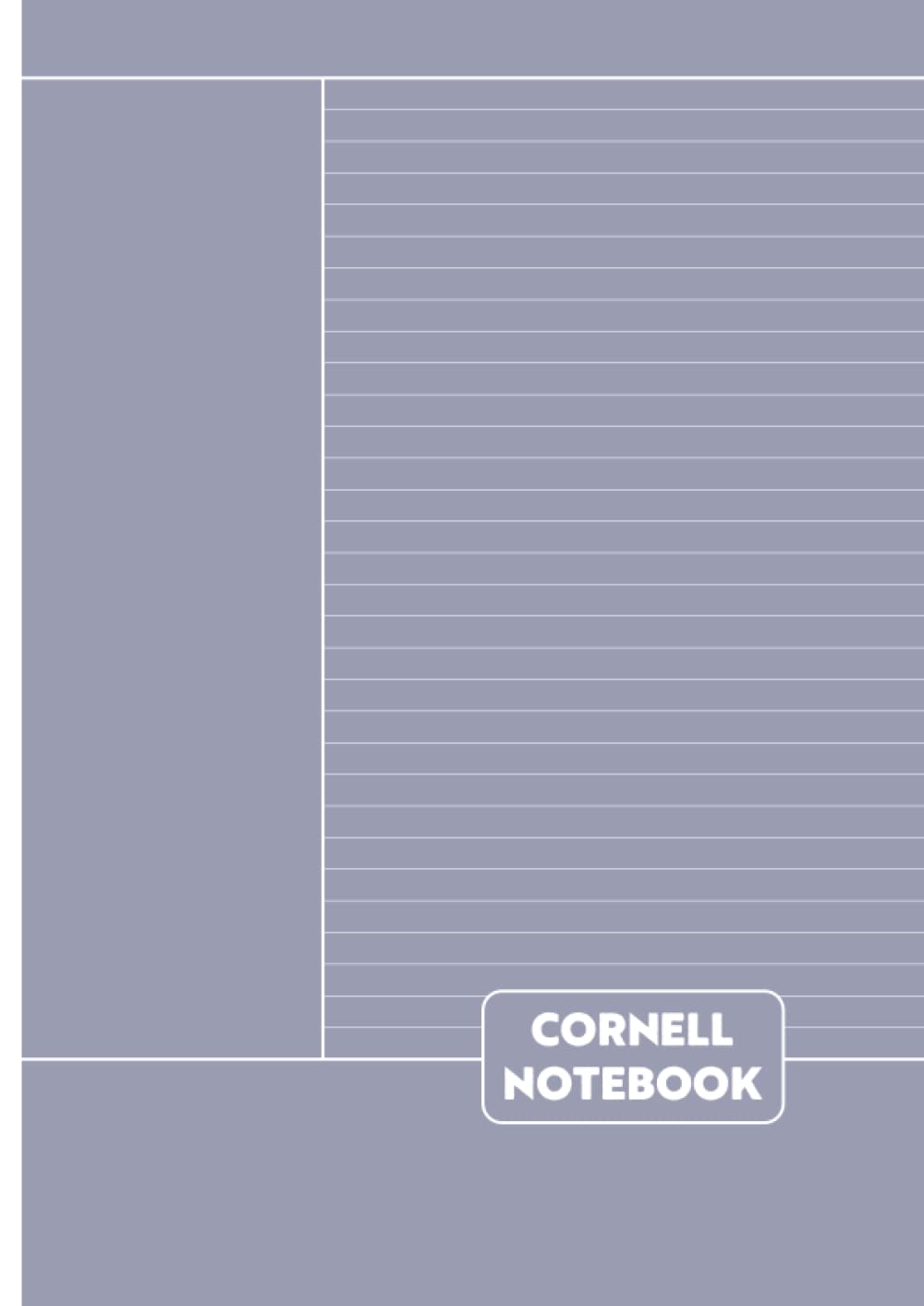 Cornell Notebook A4: Cornell Method Note-Taking for Students High School, College, University for Lecture and Meetings - 110 Pages