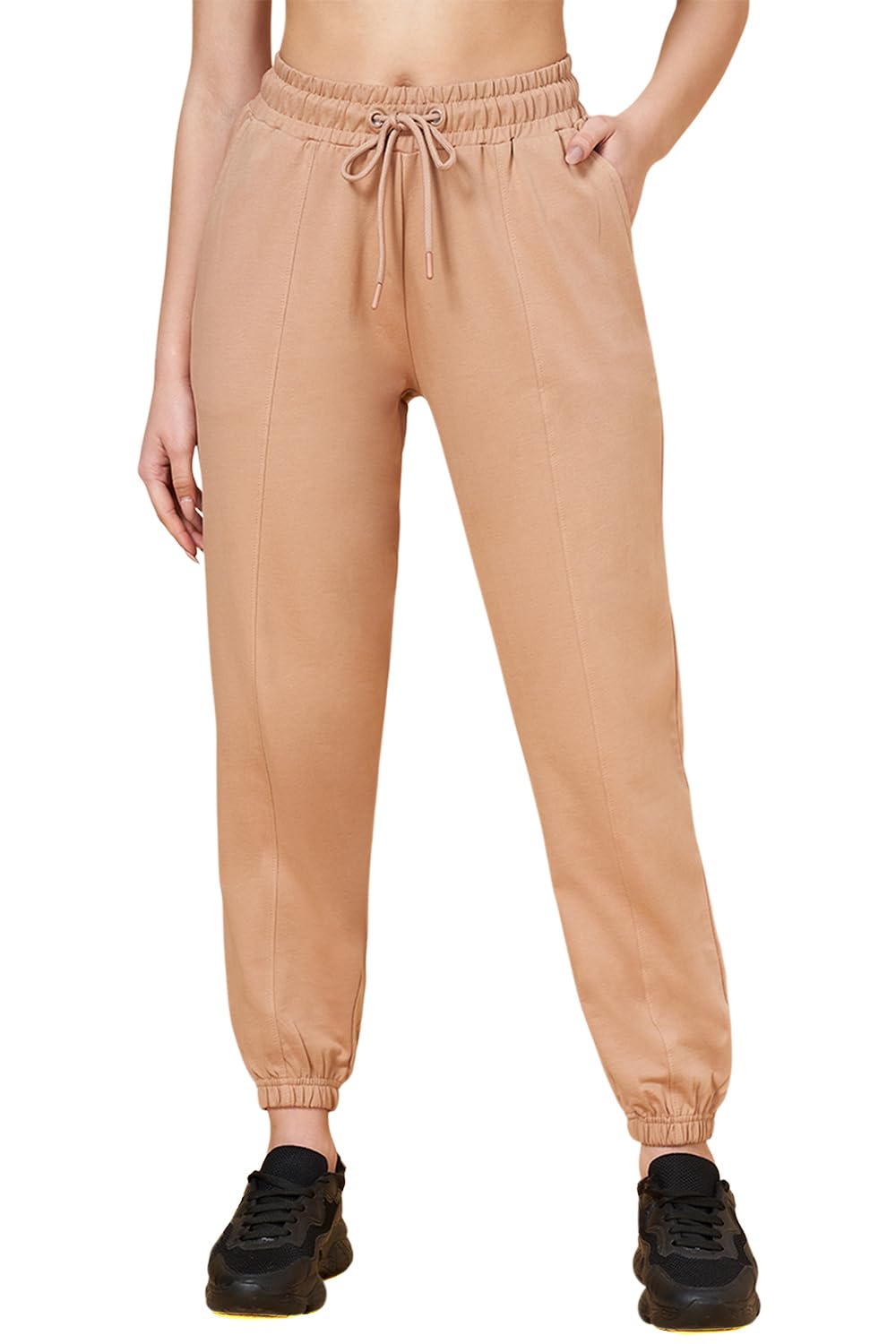 ajile by pantaloons Women's Comfort Fit Track Pants-picture-43