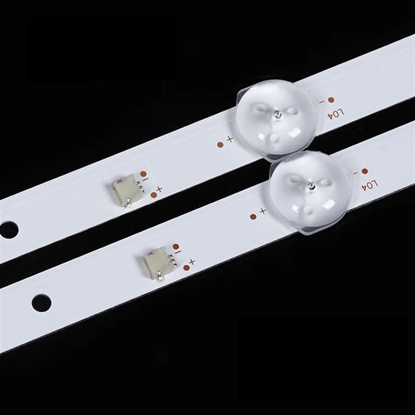 Striscia di retroilluminazione a LED 2TV (20 Pezzi) Compatibile for 55 Pollici JL.D550A1330-114ES-M ZX55ZC332M10A0A4 ZX55ZC332M10A0V2-K600 DLED55CNC 5X10 0003 (Color : 2TV(20pcs))