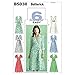 BUTTERICK PATTERNS B5030 Misses' Dress, Belt and Sash, Size BB (8-10-12-14)