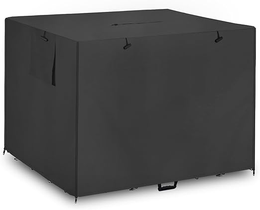 48Inch Wire Dog Crate Cover,Durable Windproof Privacy Polyester Pet Kennel Covers,Breathable Blackout Cover for 1/2/3 Door Dog Cage. (48" L x 30" W x 33" H,Black)