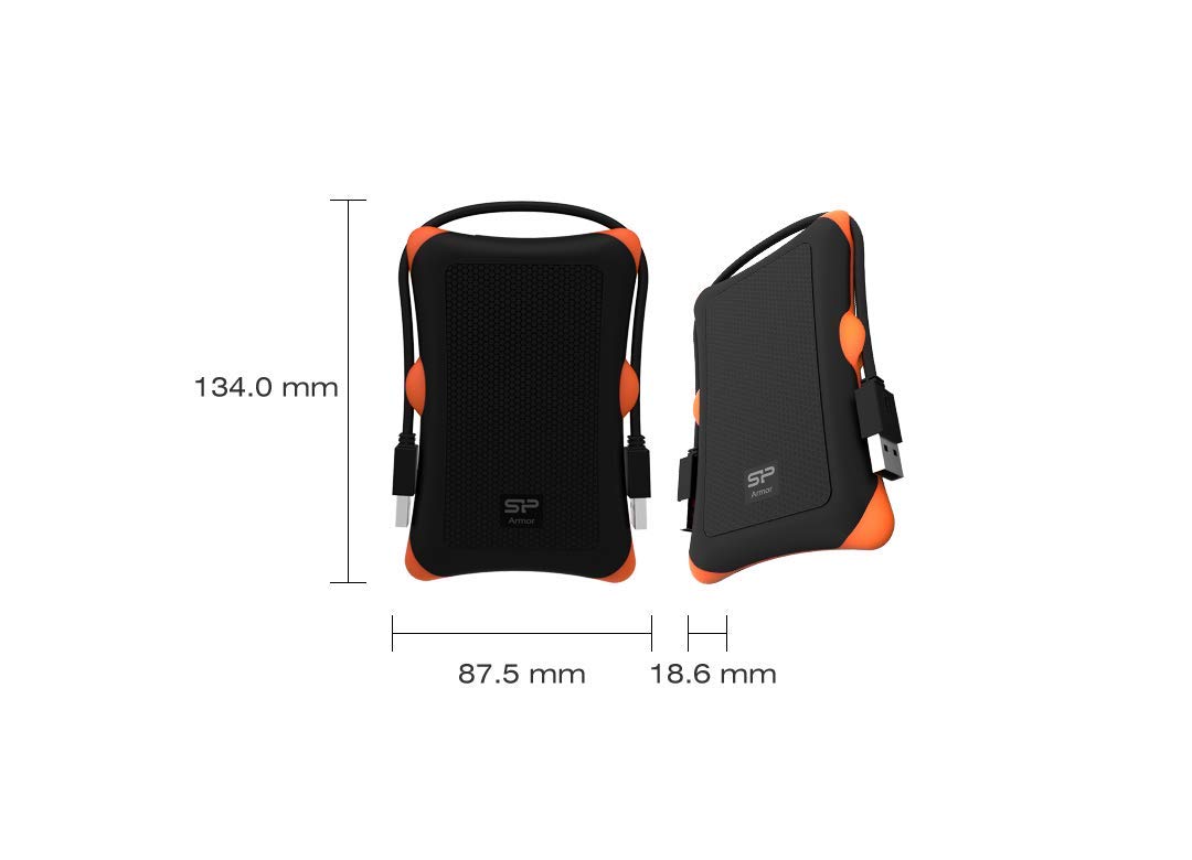 Amazon.com: Silicon Power Armor A30 2.5-inch Shockproof SATA Hard