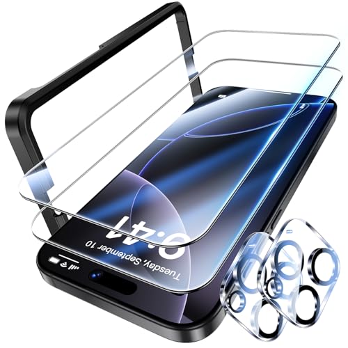 UniqueMe Protezione Fotocamera Per IPhone 16 Pro / Pro Max – Vetro Zaffiro Con Anello Metallico Argento - 2