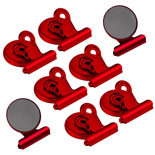 Diyself 8Pack Magnet Clips, Strong Fridge Magnets Clips, Heavy Duty Refrigerator Magnets, Clip Magnets For Whiteboard, Office, Photo, Classroom, Magnetic Clips Locker Decorations For Grils And Kids #TOP28