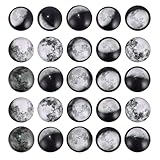 console demi lune dessus verre Cabochons en verre pour la création de bijoux : ces gemmes en verre sont parfaites pour décorer n’importe quel endroit. perles lune