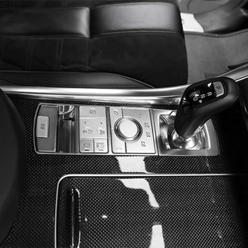 Rénover bouton console usé Range Rover garniture adhésive