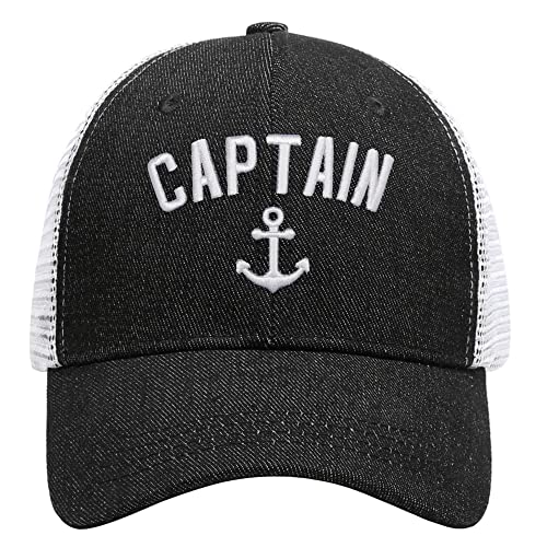 Image of Outdoor Hat Captain Hats Hunting Hat Biggfoot Hat Mountain Baseball Cap Sailing Trucker Hat for Men Women