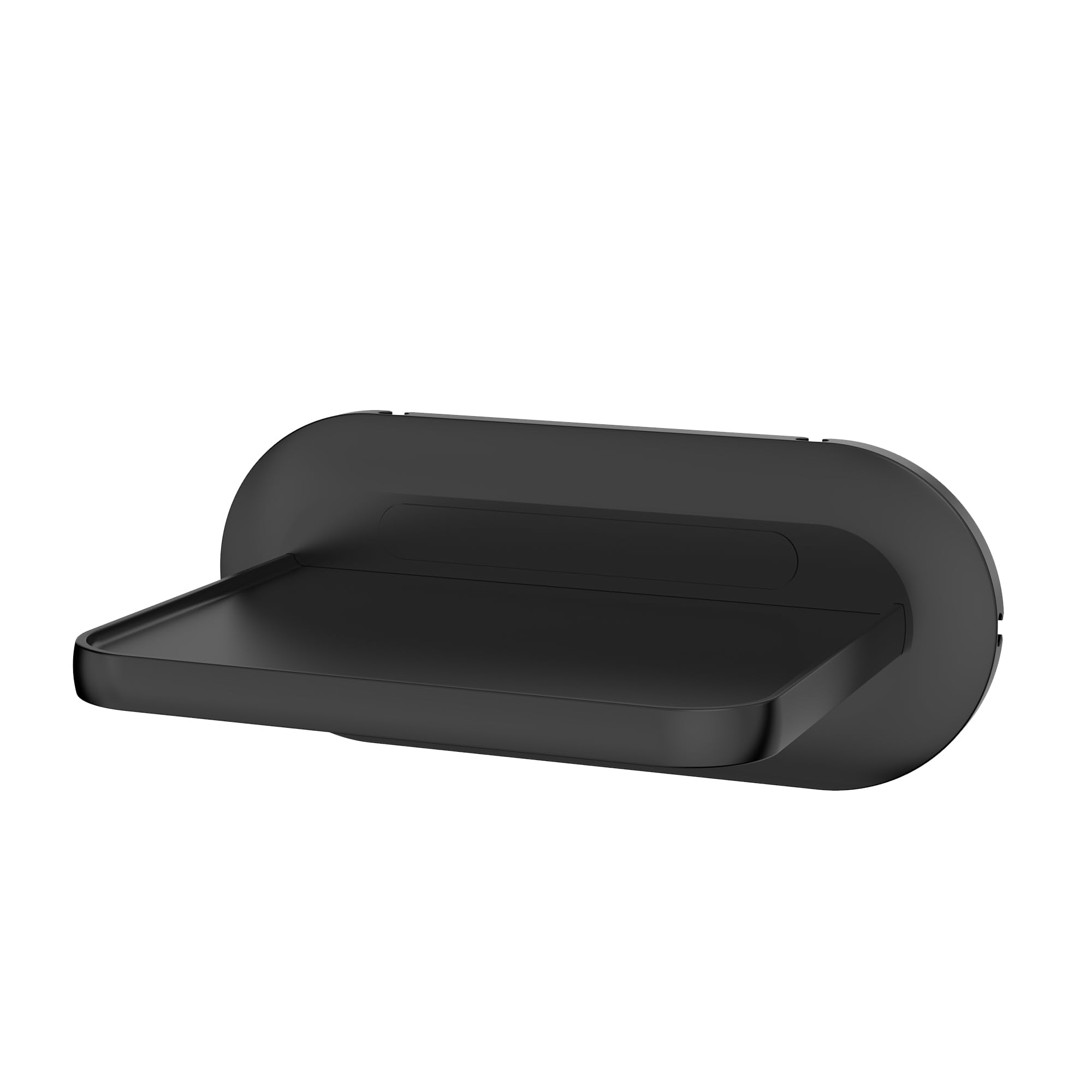 PlusAcc Wandhalterung für SHΟW 5 (1./2./3.Gen) & Show 11 - Halterung für Google Hub/Nest Hub,JBL andere Smart Speaker, integriertes Kabelmanagement, platzsparend im Wohn und Schlafzimmer (Schwarz)