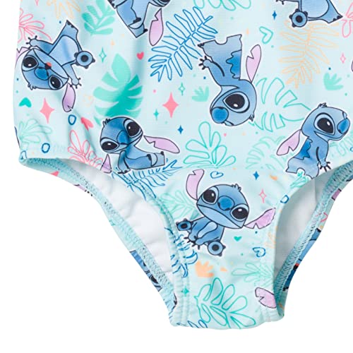Disney Lilo & Stitch UPF 50+ One Piece Bathing Suit Newborn to Big Kid Sizes (9 Months - 14-16)4