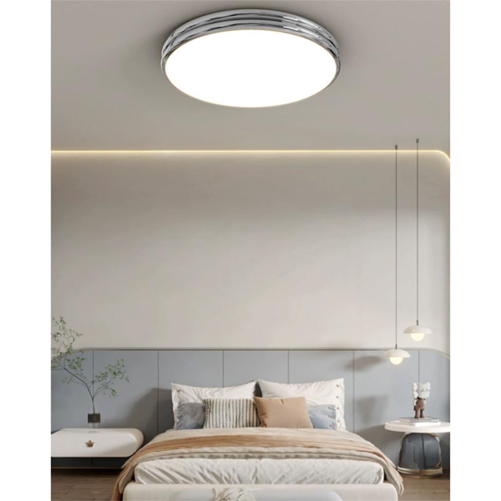Luces de Techo LED Rojo Montaje al RAS Mono súper Delgado LED LED Montaje de Techo de Montaje con Control Remoto Lámpara de Techo Moderna de 36 W para el Comedor de Oficina de Cocina de